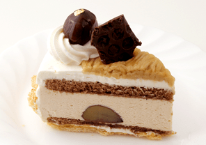 栗のケーキ